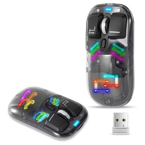 ماوس بی سیم سایلنت فشن مدل XWD118 M08 RGB